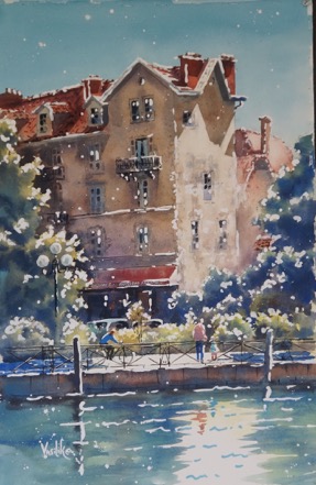 Ann Vasilik watercolor painting