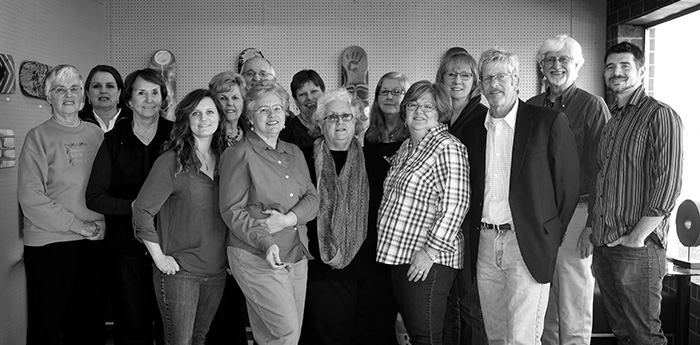 2014 Board Members of the Watercolor Society of North Carolina